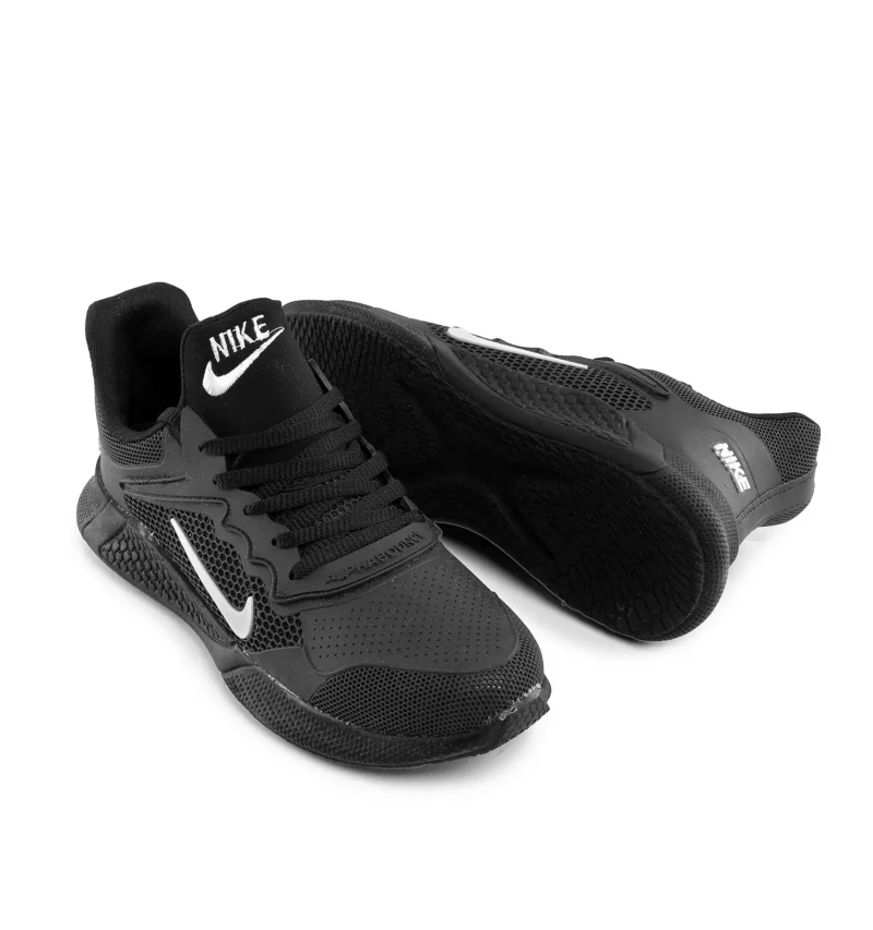 کفش اسپرت مردانه مشکی Nike بندی مدل 44253