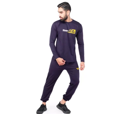 ست بلوز و شلوار مردانه Reebok یقه گرد مدل 44738