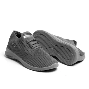 کفش اسپرت Skechers مردانه طوسی پیاده روی بندی